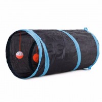 Pet Products Black Cat Toy  Cat Sound Paper Tunnel can be Stored and Folded Puzzle Cat Toys Camouflage pattern