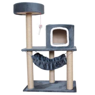 Hot products to sell online Eco-Friendly bold natural sisal cat tree tower